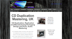 Desktop Screenshot of cd-duplication-master.com