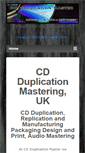 Mobile Screenshot of cd-duplication-master.com